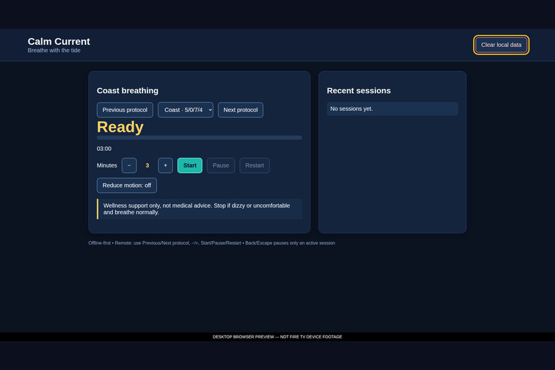 Calm Current – screenshot 2