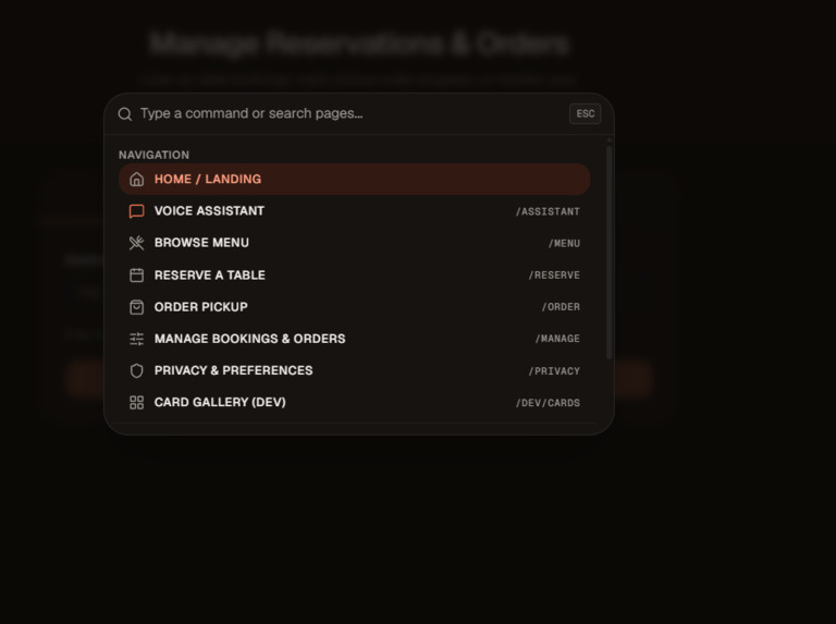 TableTalk: Voice-First Restaurant MCP Server – screenshot 4