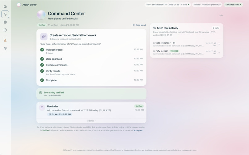 AURA Verify – screenshot 2