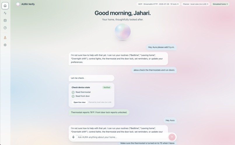 AURA Verify – screenshot 1