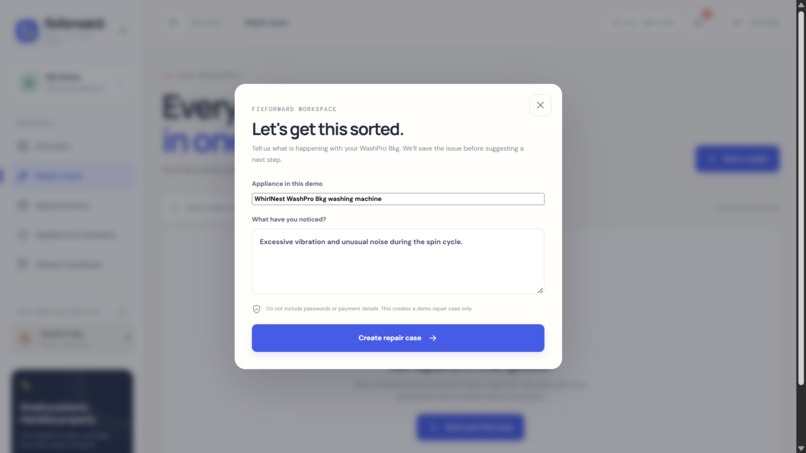 FixForward AI – screenshot 2
