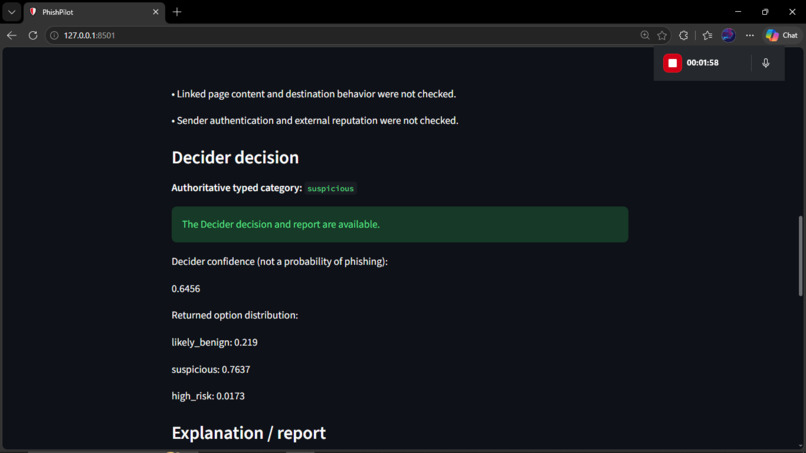phishpilot – screenshot 1