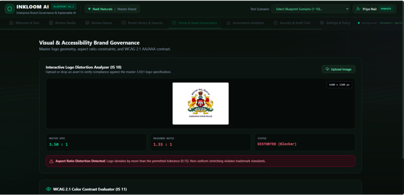 Enterprise Pre Publication Brand Governance Platform – screenshot 7