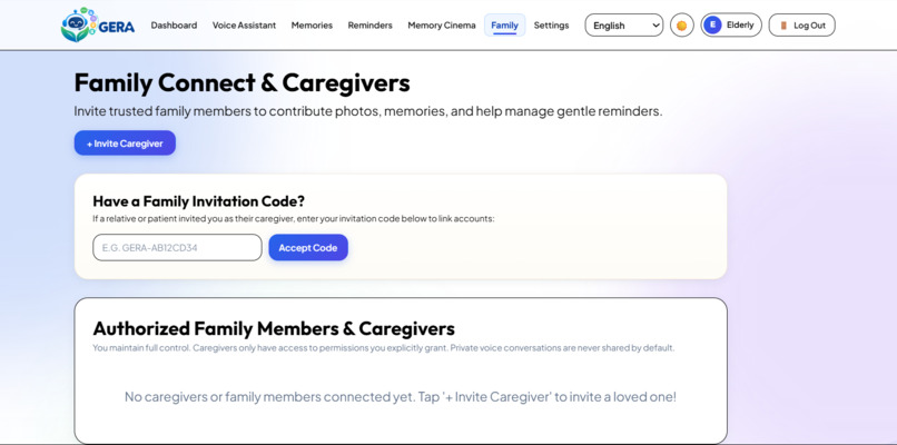 GERA – AI Memory Companion for Elders – screenshot 8