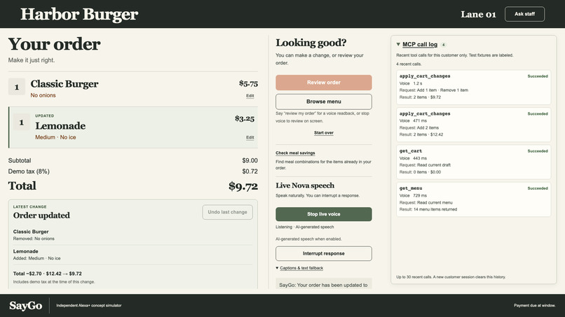 SayGo – screenshot 1