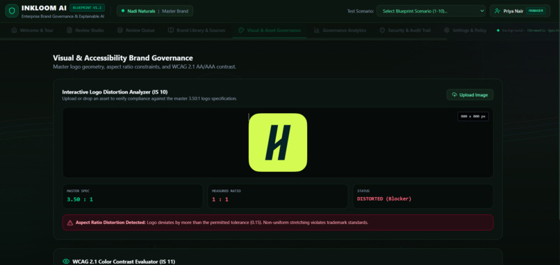 Enterprise Pre Publication Brand Governance Platform – screenshot 10