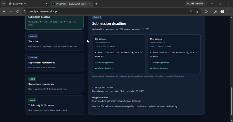 ProofPath – screenshot 1