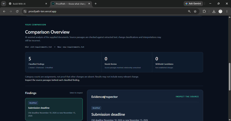 ProofPath – screenshot 2