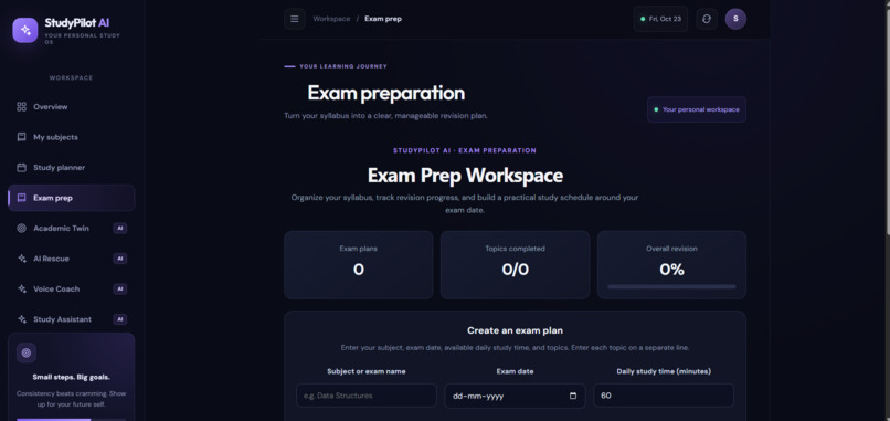 StudyPilot AI – screenshot 4