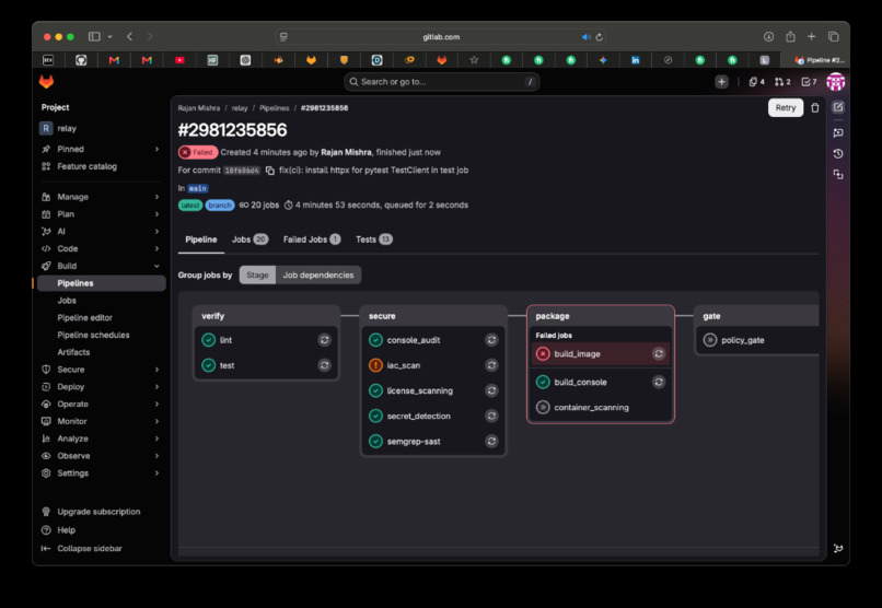 Relay — Autonomous Post-Code Delivery – screenshot 1