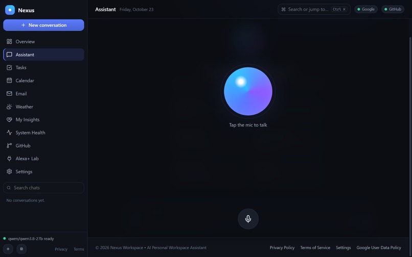 Nexus – screenshot 1
