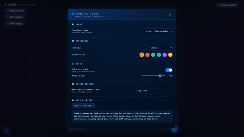 ZYRA  - AI Security Assistant – screenshot 5