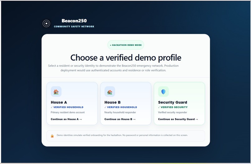 Beacon250 – screenshot 1