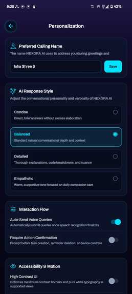 NEXORA AI – screenshot 15