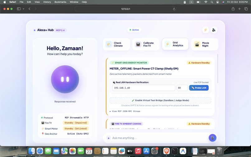 Alexa+ Intelligence & Climate Automation MCP Server – screenshot 6