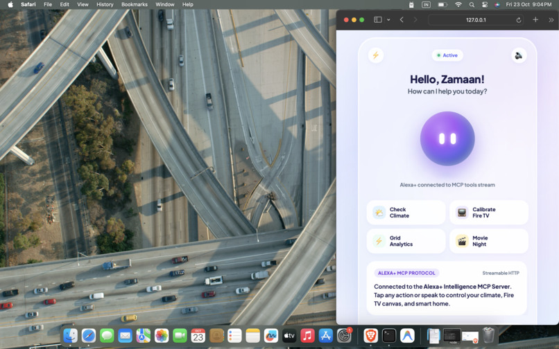 Alexa+ Intelligence & Climate Automation MCP Server – screenshot 1