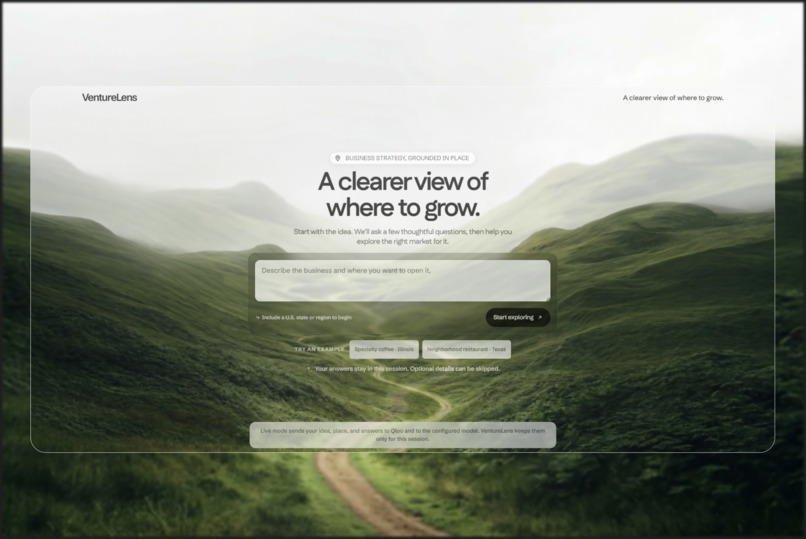 VentureLens – screenshot 1