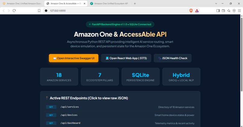 Amazon One – screenshot 2
