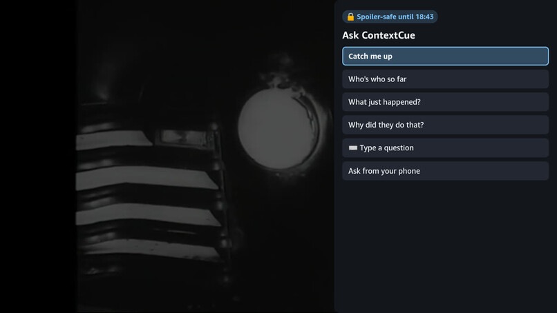 ContextCue: Spoiler-Safe AI for Fire TV – screenshot 2