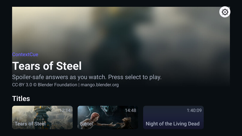 ContextCue: Spoiler-Safe AI for Fire TV – screenshot 4