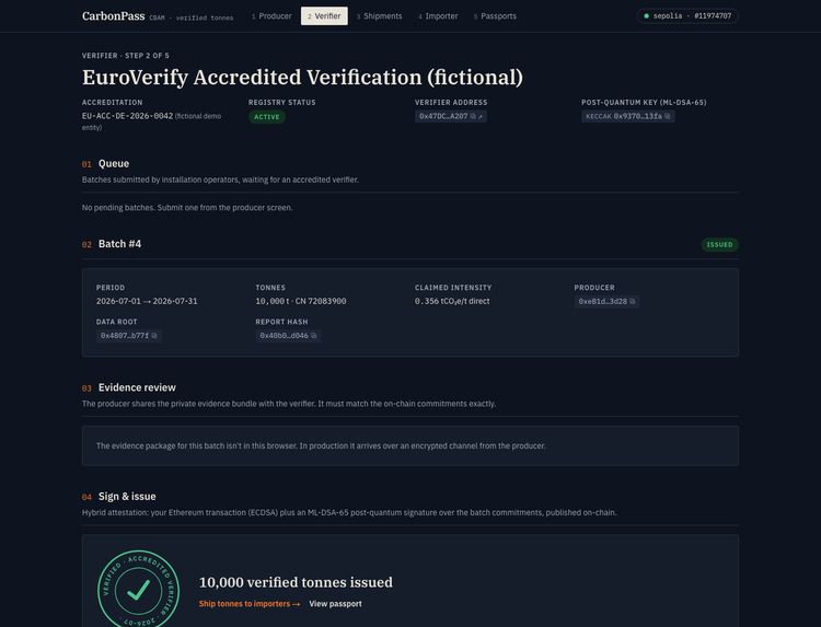 CarbonPass – screenshot 3