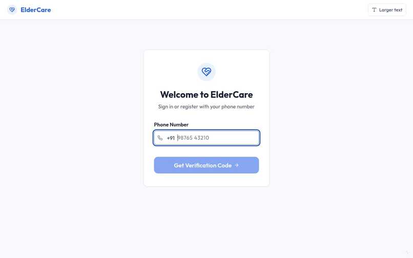 ElderCare  – screenshot 2