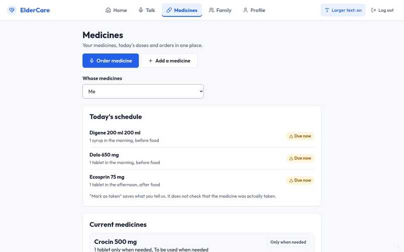 ElderCare  – screenshot 7