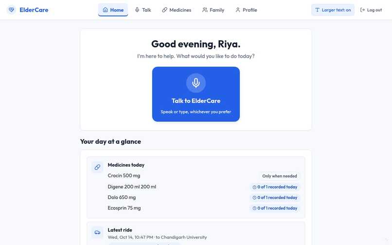ElderCare  – screenshot 3