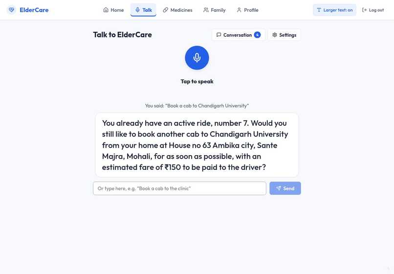 ElderCare  – screenshot 4