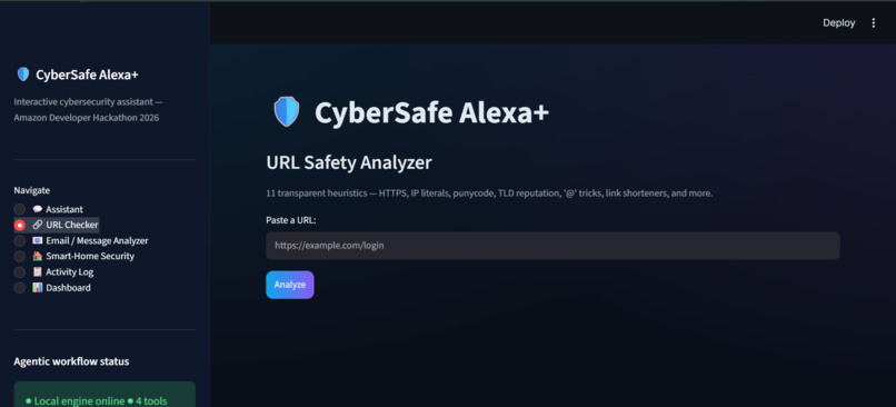 CyberSafe Alexa+ — A smart-home security assistant – screenshot 6