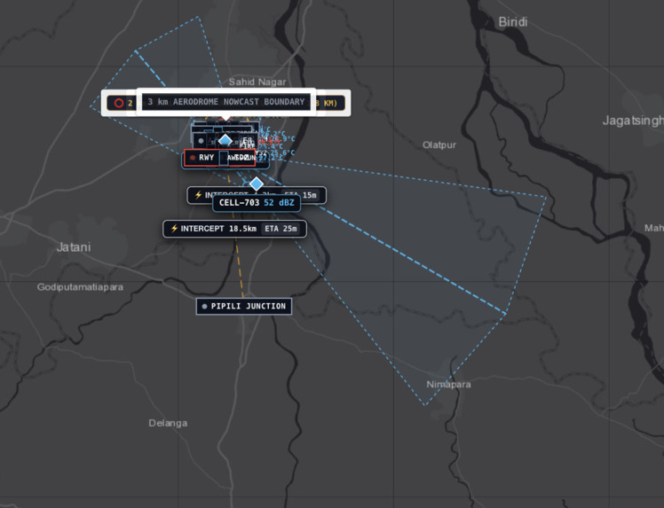 VAJRA - Multimodal Convective Nowcasting Intelligence – screenshot 2