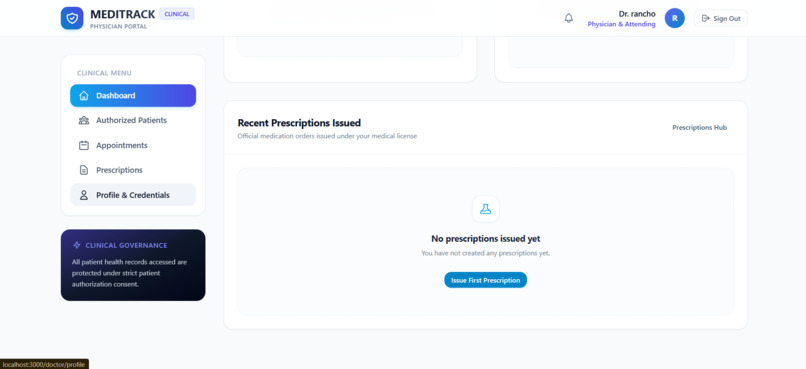 MediTrack – screenshot 3