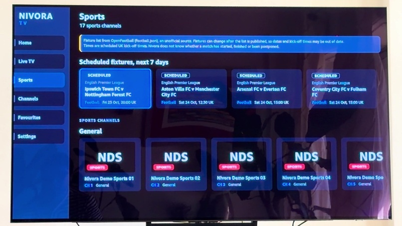 Nivora TV – screenshot 4