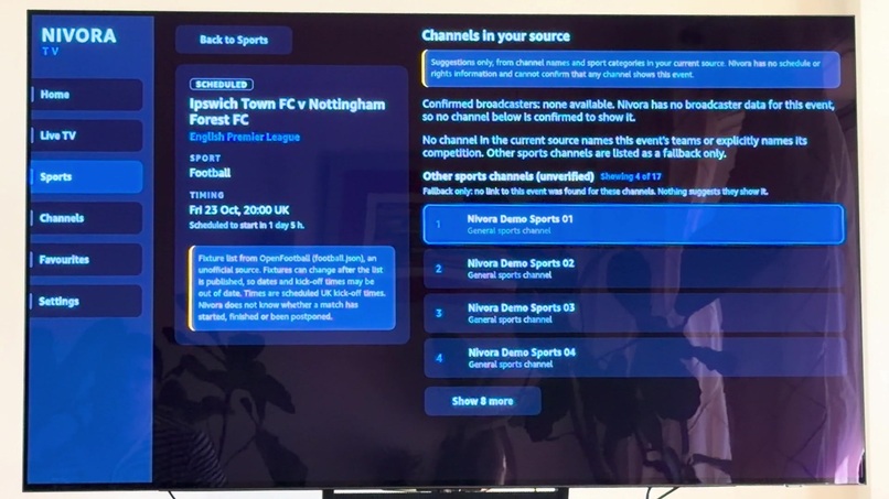 Nivora TV – screenshot 5