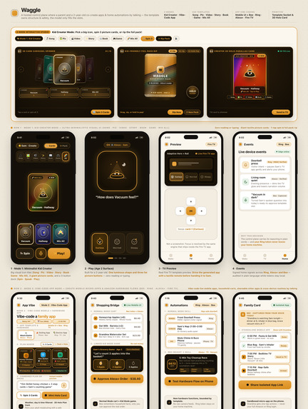 Waggle: Use Alexa to Vibe Code apps for amazon hardware – screenshot 2