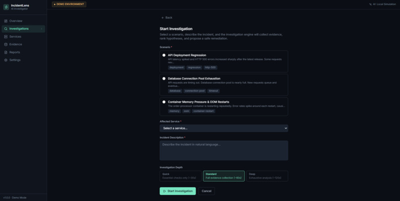 IncidentLens AI – screenshot 3