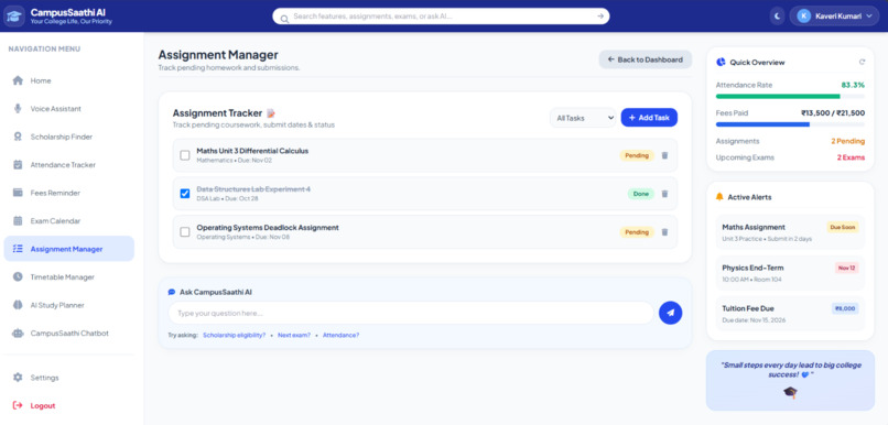CampusSaathi AI – screenshot 4