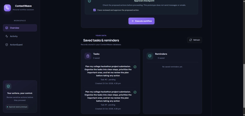 ContextWeave – screenshot 1