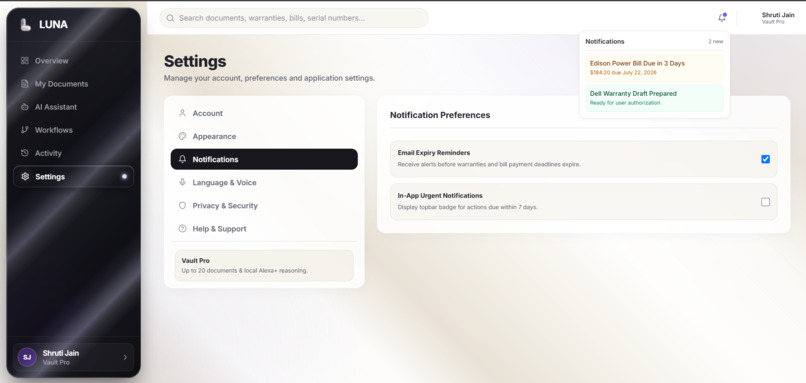 Luna - From Documents to Action – screenshot 7