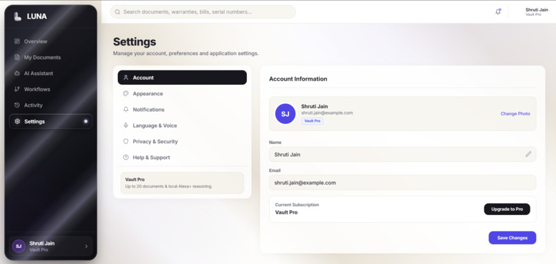 Luna - From Documents to Action – screenshot 10
