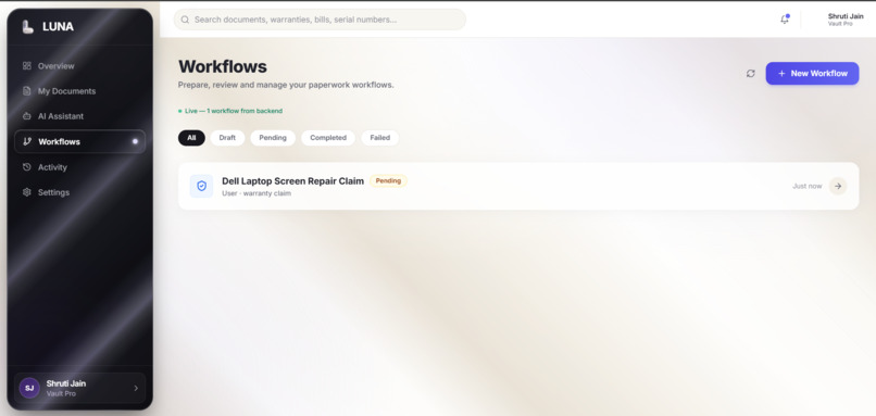 Luna - From Documents to Action – screenshot 5