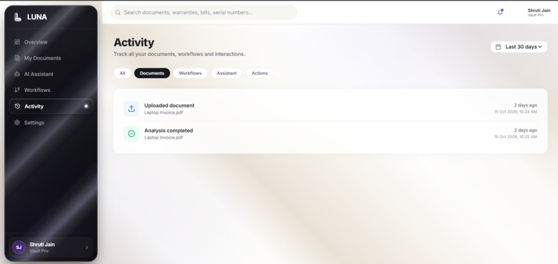 Luna - From Documents to Action – screenshot 12