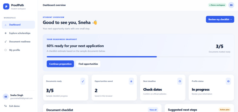 ProofPath – screenshot 2
