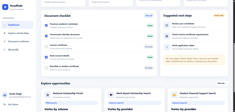ProofPath – screenshot 3