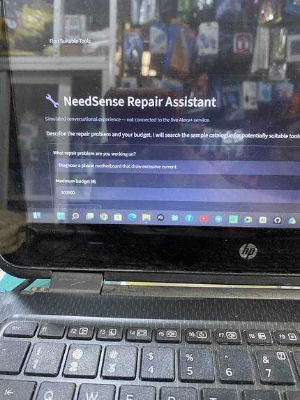 NeedSense Repair Advisor – screenshot 1