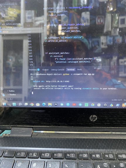 NeedSense Repair Advisor – screenshot 2