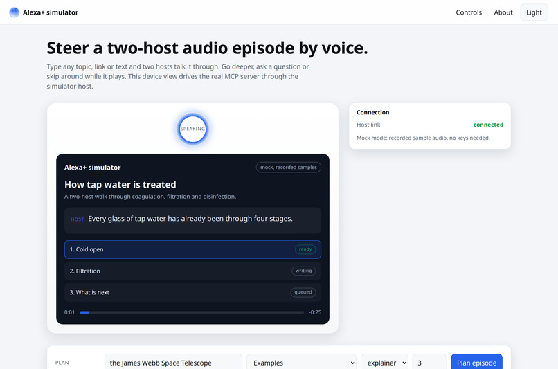 Overhear for Alexa+ – screenshot 1