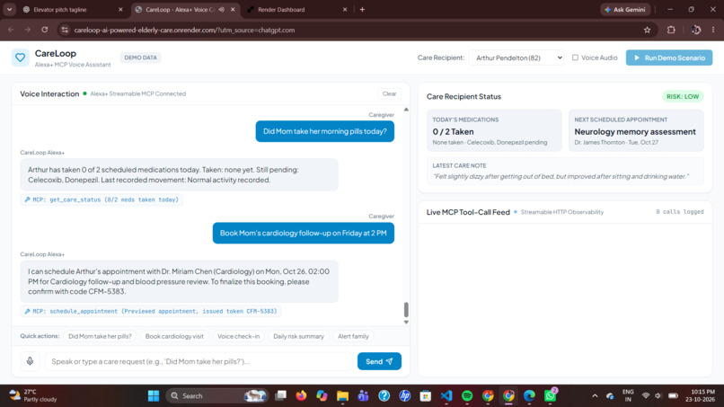 CareLoop-AI-Powered-Elderly-Care-Assistant – screenshot 10
