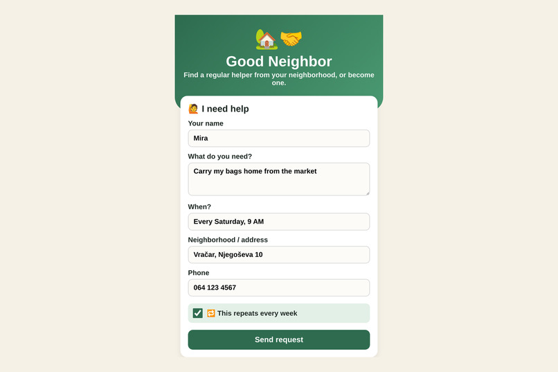 GoodNeighbor – screenshot 3