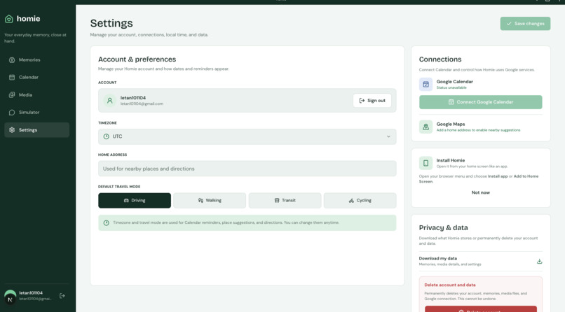 homie – screenshot 2
